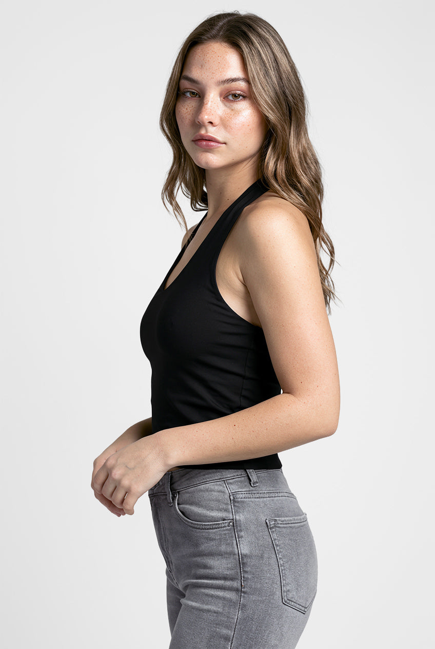 Ultra Premium Soft Halter Yaka | Siyah